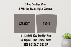 3D Best Mom Ever inflated 20 oz Tumbler Wrap Sublimation. Product Image 2