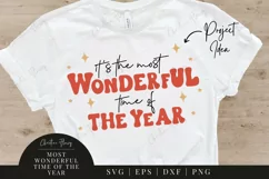 Its The Most Wonderful Time of the Year SVG