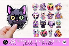 Kawaii Halloween Stickers Product Image 1