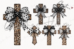 Leopard Print Crosses Clipart Bundle Product Image 4