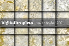 Vintage Petals Vol. 23 | 12x12 Scrapbook Papers | SET OF 20 Product Image 1