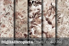 Flowered Wallpaper Vol. 5 | 12x12 Scrapbook Papers Product Image 2