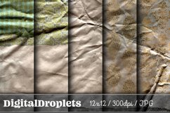 Gilded Crumple Damask Vol. 1 | 20x Scrapbook Papers | 12x12 Product Image 4