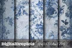 Vintage Florals Vol. 5 | 20 Scrapbook Papers | Floral Product Image 8