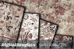 Flowered Wallpaper Vol. 5 | 12x12 Scrapbook Papers Product Image 4