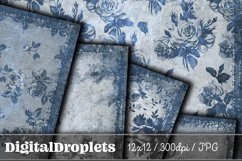 Vintage Florals Vol. 5 | 20 Scrapbook Papers | Floral Product Image 9
