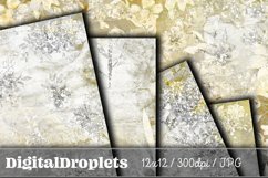 Vintage Petals Vol. 23 | 12x12 Scrapbook Papers | SET OF 20 Product Image 2