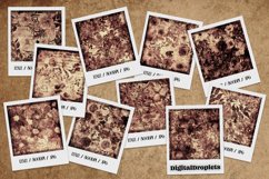 Burnt Flowers Vol. 1 | 20x Scrapbook Papers BUNDLE Product Image 3