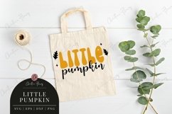 Little Pumpkin SVG Product Image 2