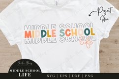 Middle School Life - Back to School SVG Product Image 1