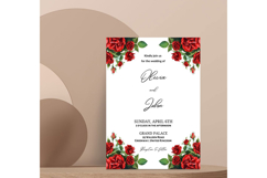 Rose Wedding Invitation | Wedding Invitation Product Image 3