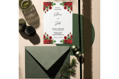 Rose Wedding Invitation | Wedding Invitation Product Image 4
