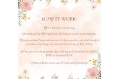Rose Wedding Invitation | Wedding Invitation Product Image 6