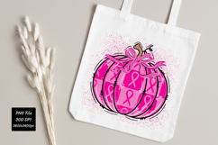 Breast Cancer Pumpkin PNG | Breast Cancer PNG | T-Shirt PNG Product Image 8