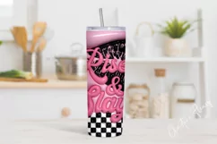 3D Inflated Rise and Slay Tumbler Wrap PNG Product Image 2