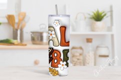 3D Inflated Fall Vibes Tumbler Wrap PNG Product Image 2