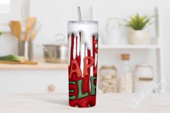3D Inflated Papa Elf Tumbler Wrap PNG Product Image 2