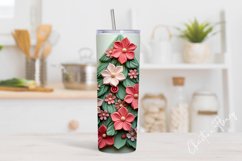 3D Christmas Tree Tumbler Wrap PNG Product Image 2