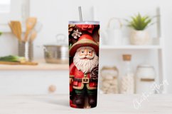 3D Western Christmas Ranger Tumbler Wrap PNG Product Image 2