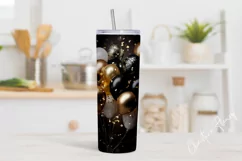 New Years Tumbler Wrap PNG | New Years Sublimation Product Image 2