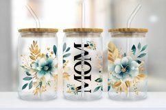 Mom Life Flower Libbey Glass Wrap Bundle Product Image 11