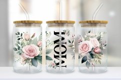 Mom Life Flower Libbey Glass Wrap Bundle Product Image 3