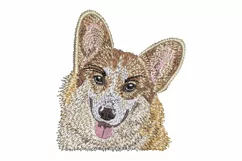 Pembroke Welsh Corgi embroidery file - Dog gifts Product Image 1
