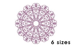 Mandala pattern embroidery design Product Image 1