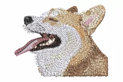 Pembroke Welsh Corgi embroidery file - Dog gifts Product Image 1
