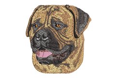 Bullmastiff embroidery design Product Image 1