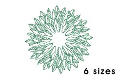 Mandala pattern embroidery design Product Image 1