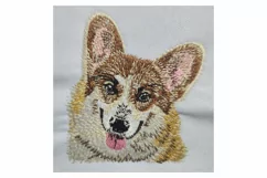 Pembroke Welsh Corgi embroidery file - Dog gifts Product Image 2
