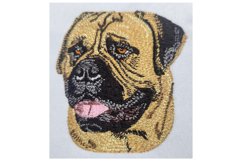Bullmastiff embroidery design Product Image 2