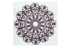 Mandala pattern embroidery design Product Image 2