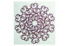 Mandala pattern embroidery design Product Image 2