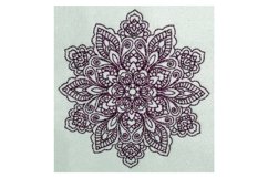 Mandala pattern embroidery design Product Image 2