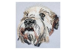 Soft Coated Wheaten Terrier Embroidery Design Product Image 2