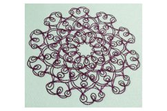 Mandala pattern embroidery design Product Image 3