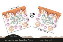 3D Inflated Dog Hair is my Glitter Tumbler Wrap PNG Product Image 3