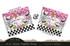 3D Inflated Spooky Season Tumbler Wrap PNG Product Image 3