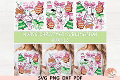 Christmas Preppy Coquette Nurse Png,Health care worker Png Product Image 1