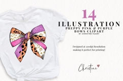 Preppy Coquette Bows Clipart Bundle Product Image 2