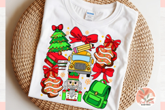 Christmas Preppy school teacher Coquette sublimation PNG SVG Product Image 2