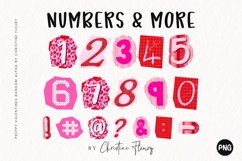 Preppy Valentines Ransom Alpha PNG Bundle &amp; BONUS Clipart Product Image 4