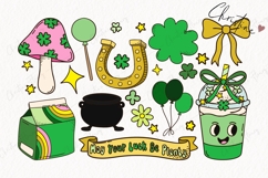 140 Retro St Patricks Clipart Bundle - PNG | SVG | EPS Product Image 11