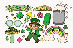140 Retro St Patricks Clipart Bundle - PNG | SVG | EPS Product Image 5