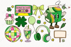 140 Retro St Patricks Clipart Bundle - PNG | SVG | EPS Product Image 8