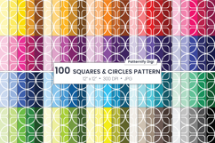 Squares and circles colors backgrounds Product Image 1