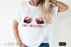 Save the Pumpkins PNG, Breast Cancer Awareness Sublimation Product Image 2