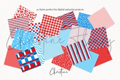 Seamless 4th Of July Digital Paper Product Image 4